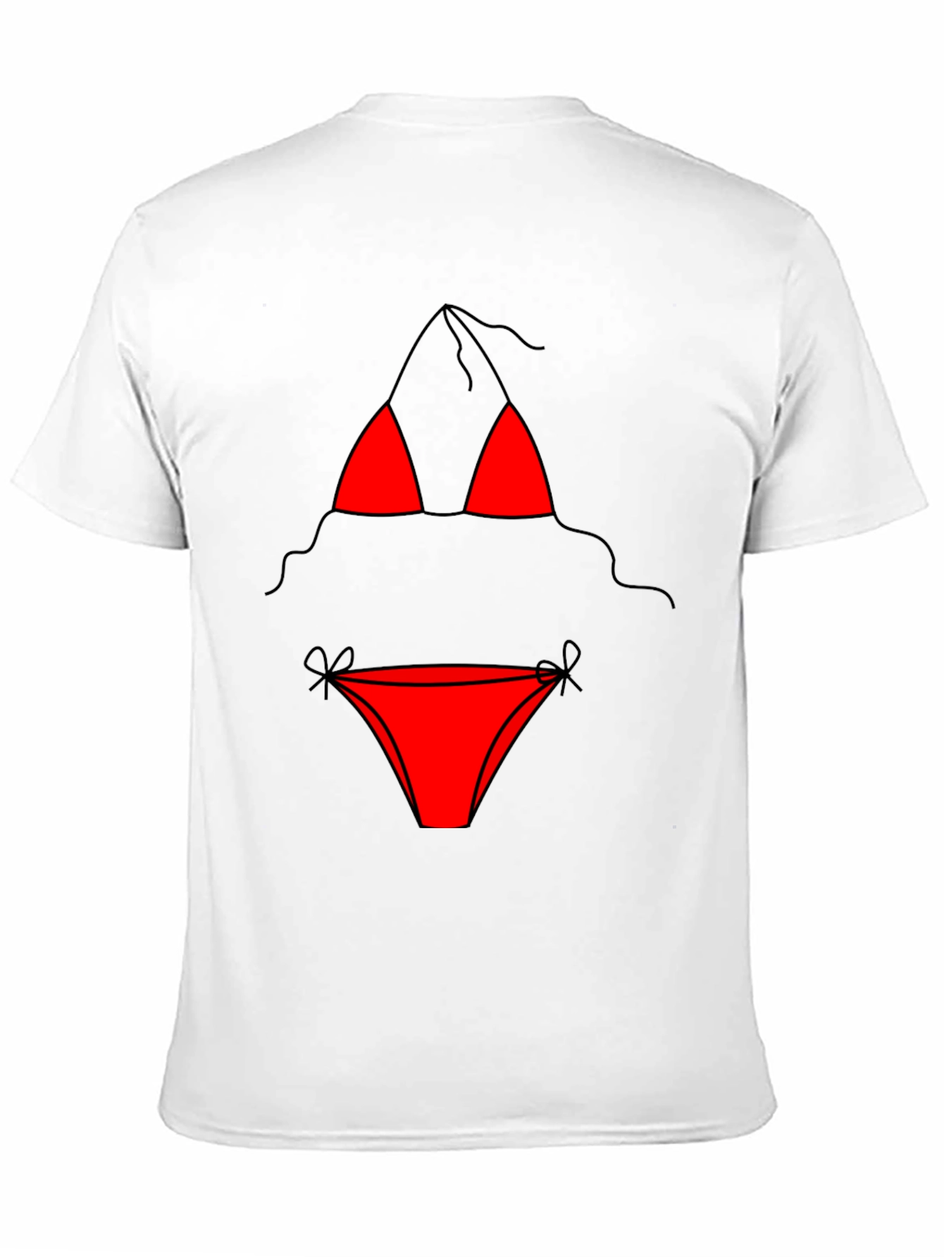 Funny Bikini T-Shirt - Novelty Graphic Tee