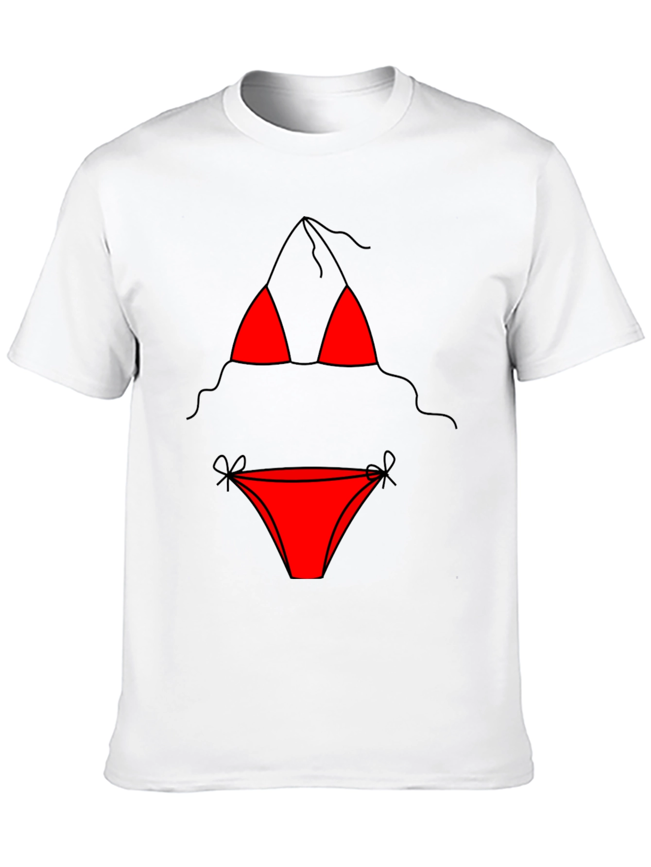 Funny Bikini T-Shirt - Novelty Graphic Tee