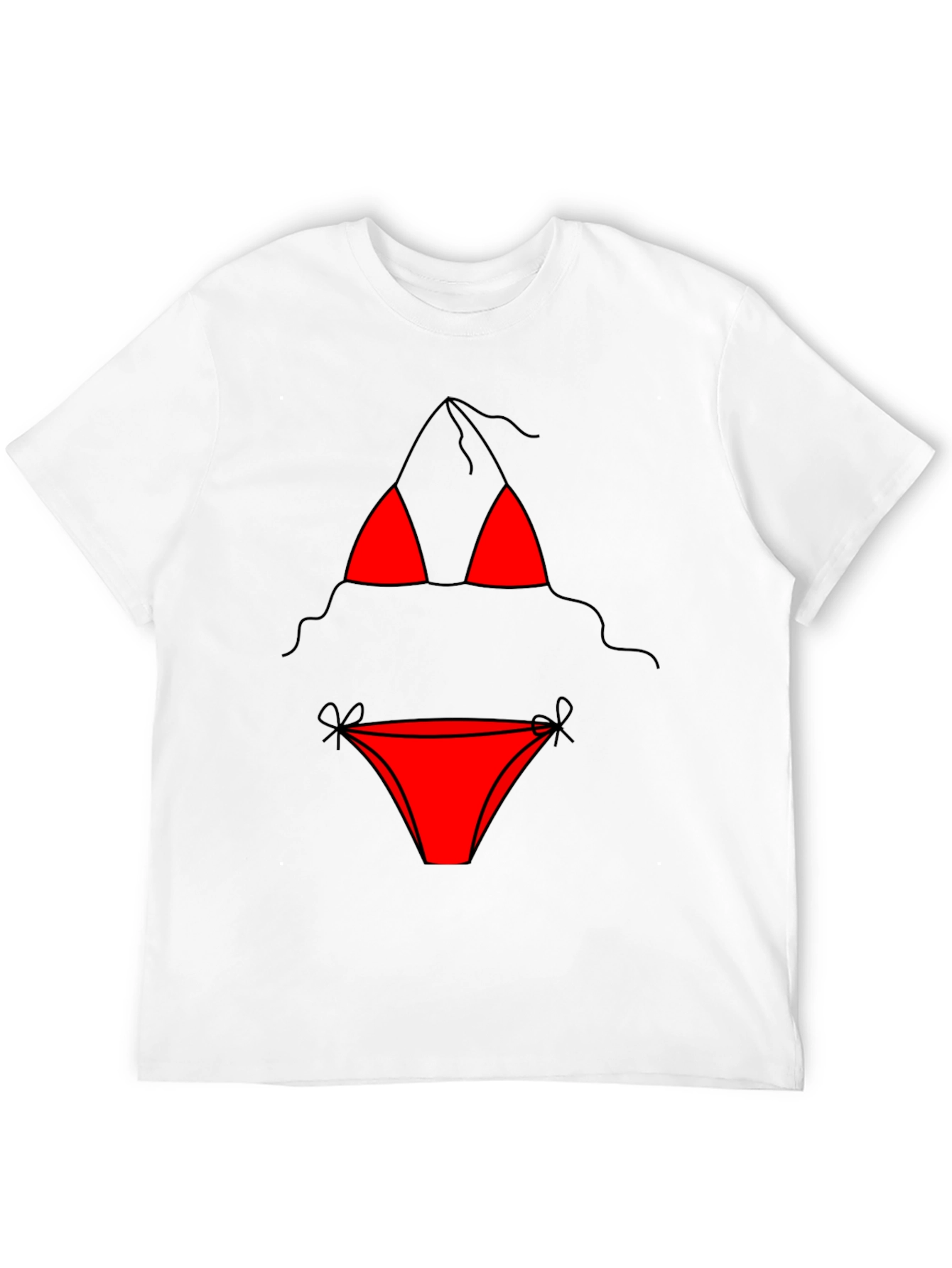 Funny Bikini T-Shirt - Novelty Graphic Tee