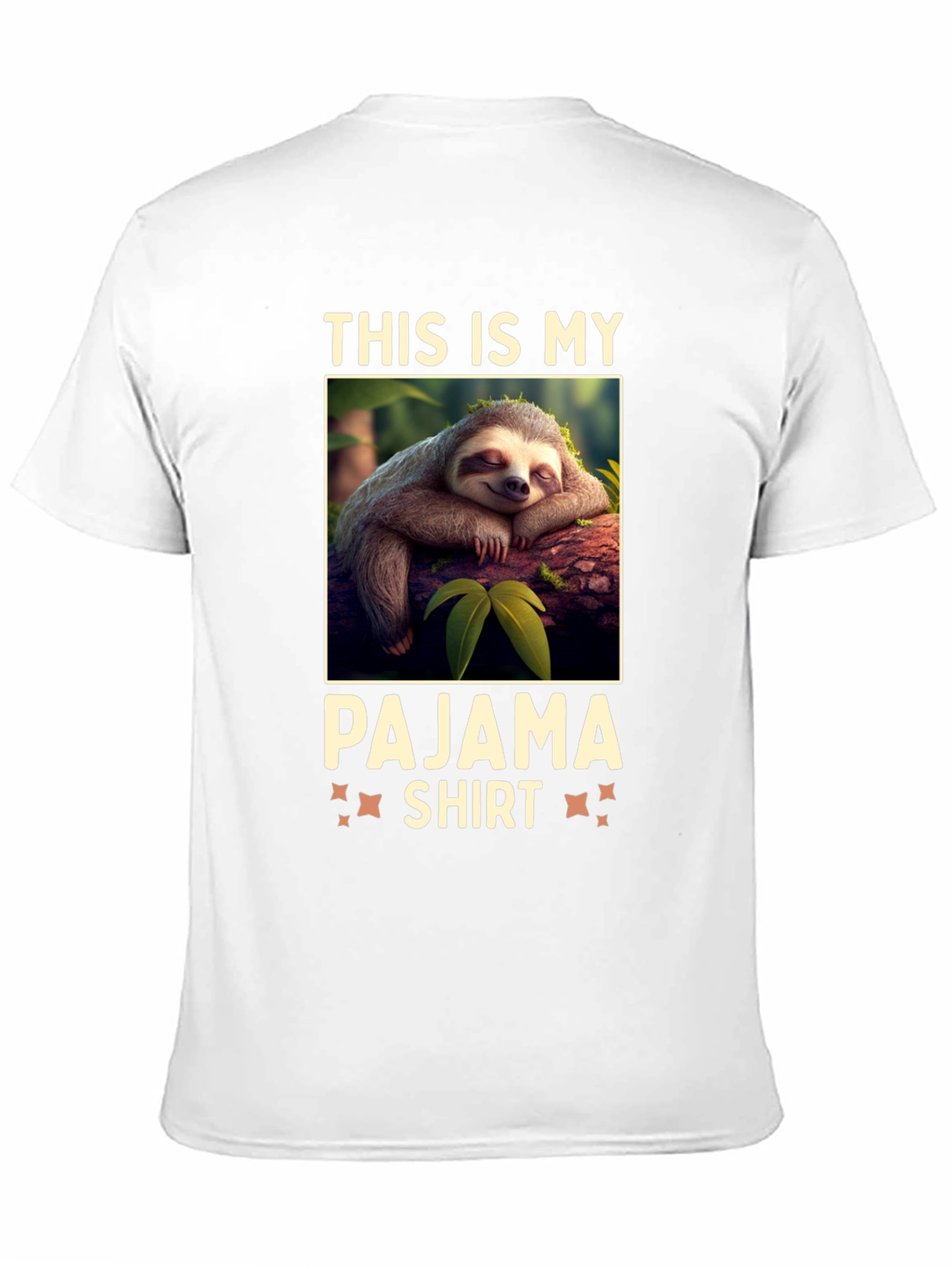 Lazy Sloth Pajama Shirt