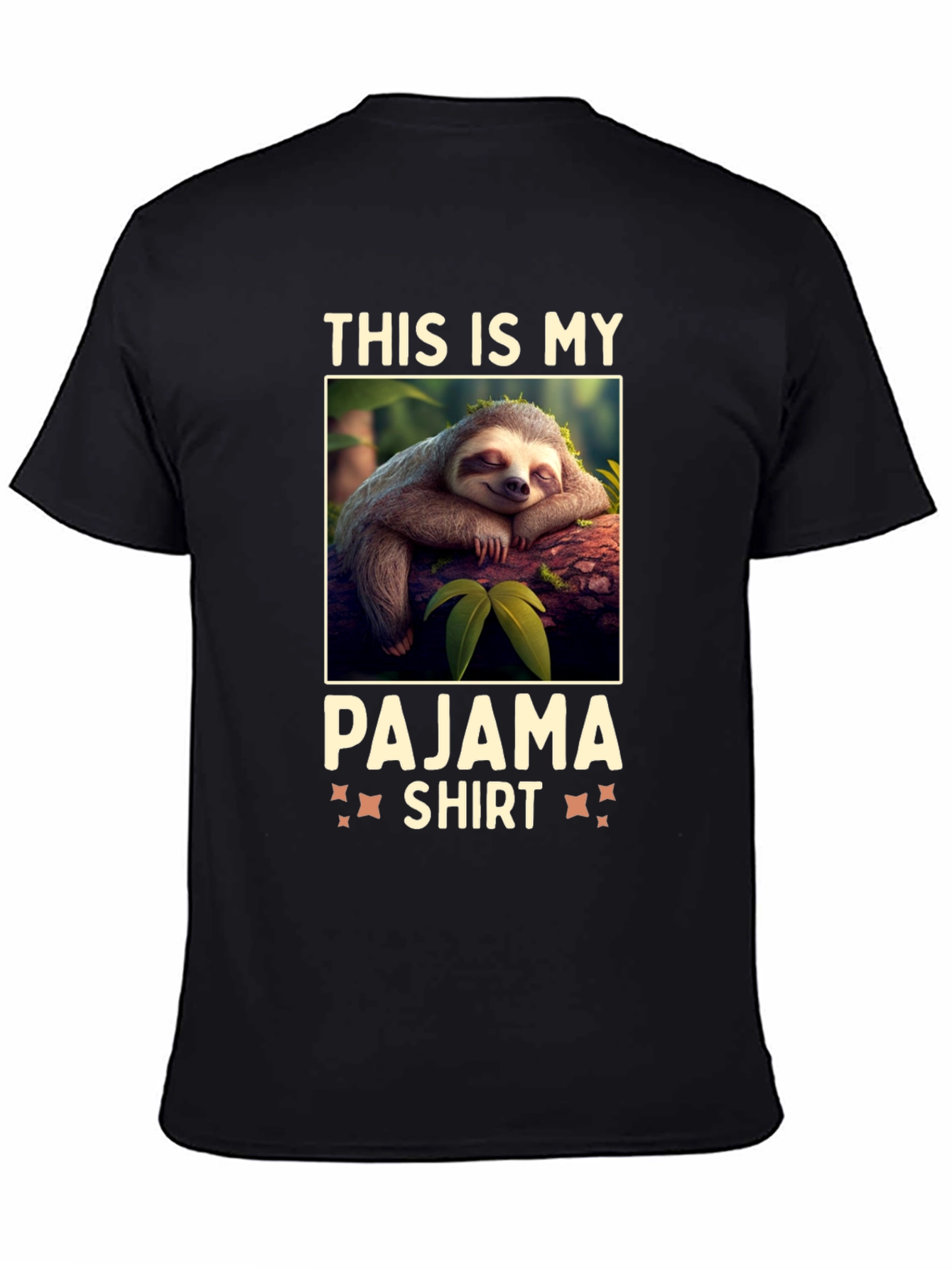 Lazy Sloth Pajama Shirt