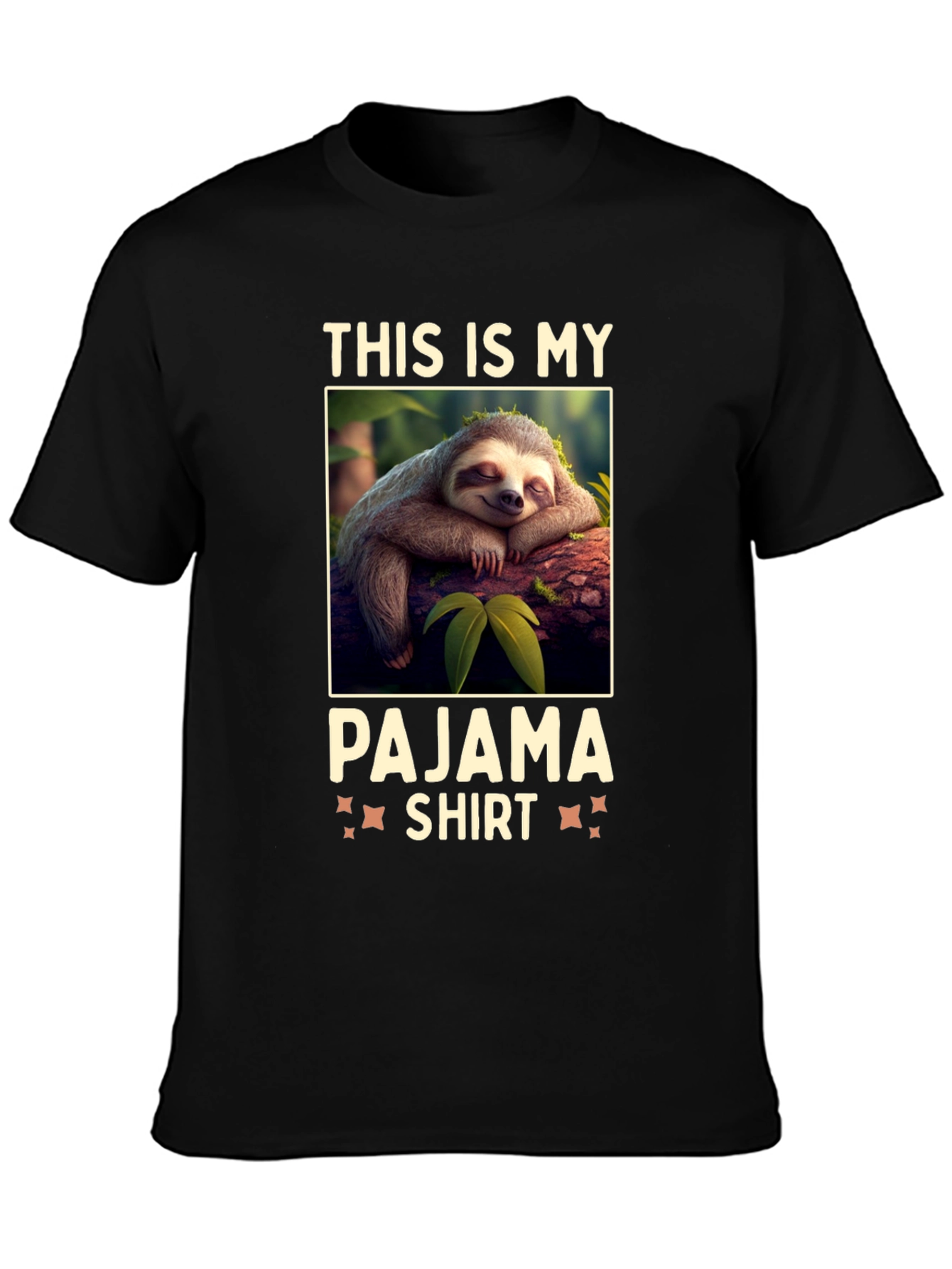 Lazy Sloth Pajama Shirt