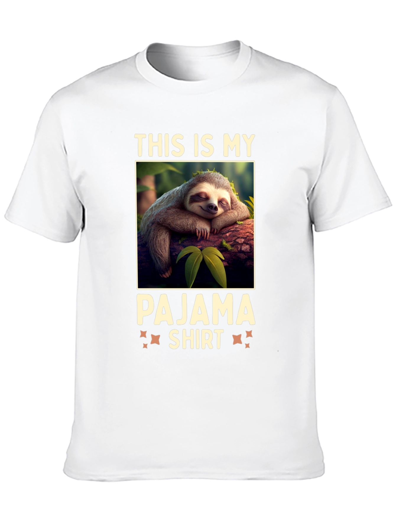 Lazy Sloth Pajama Shirt