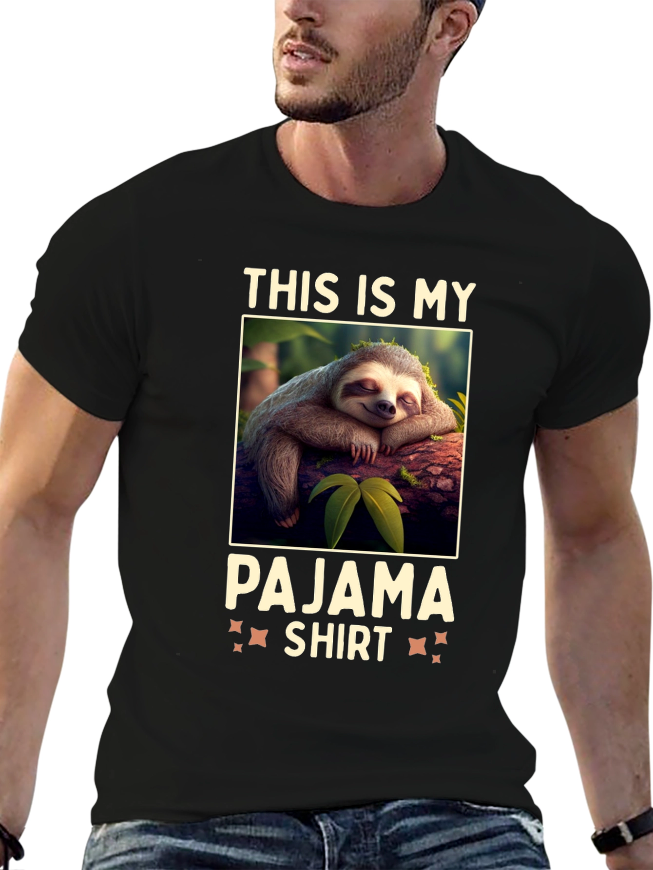 Lazy Sloth Pajama Shirt