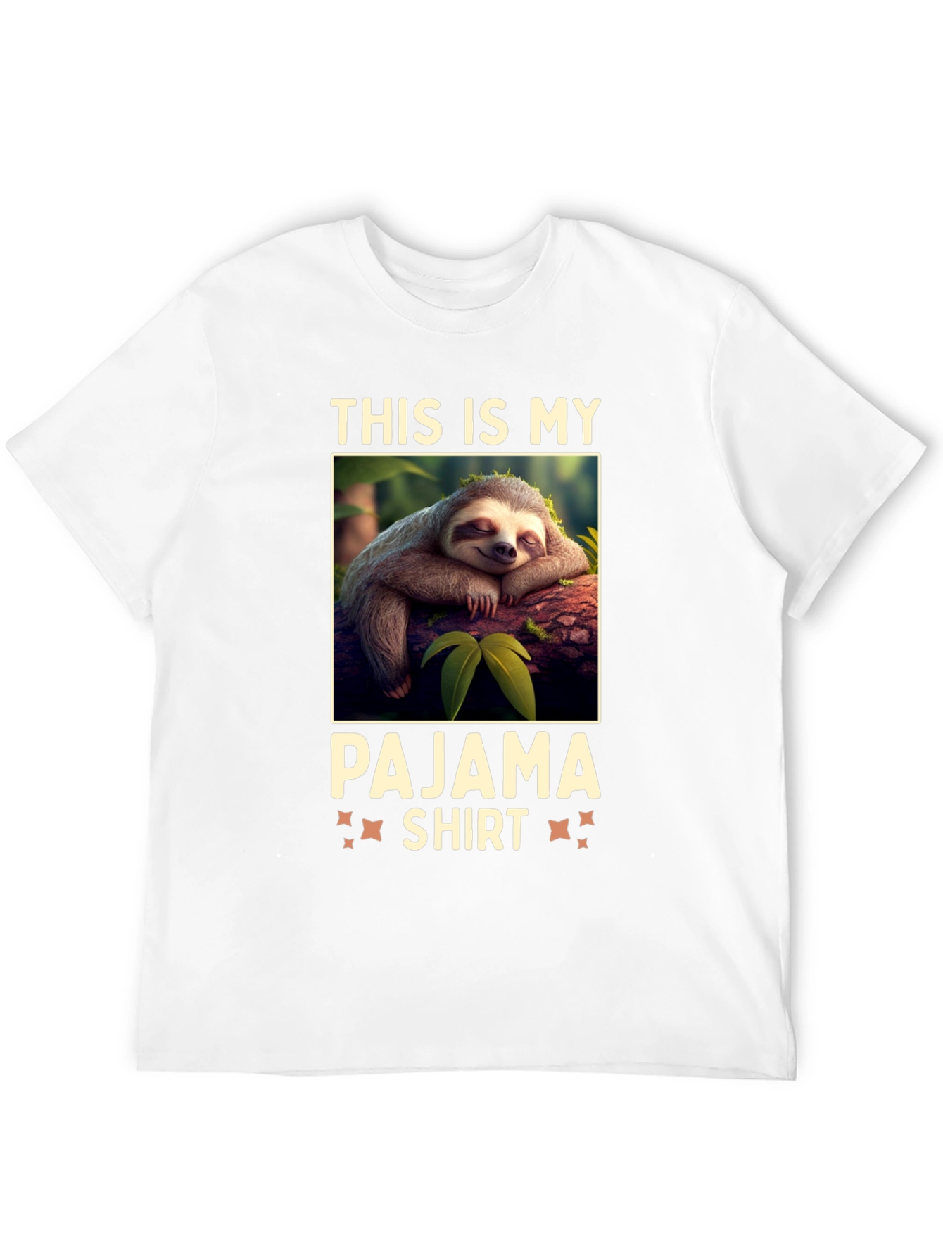 Lazy Sloth Pajama Shirt