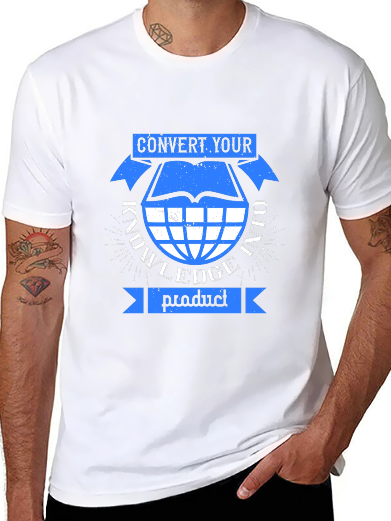 Knowledge Product T-Shirt - Convert Your Knowledge