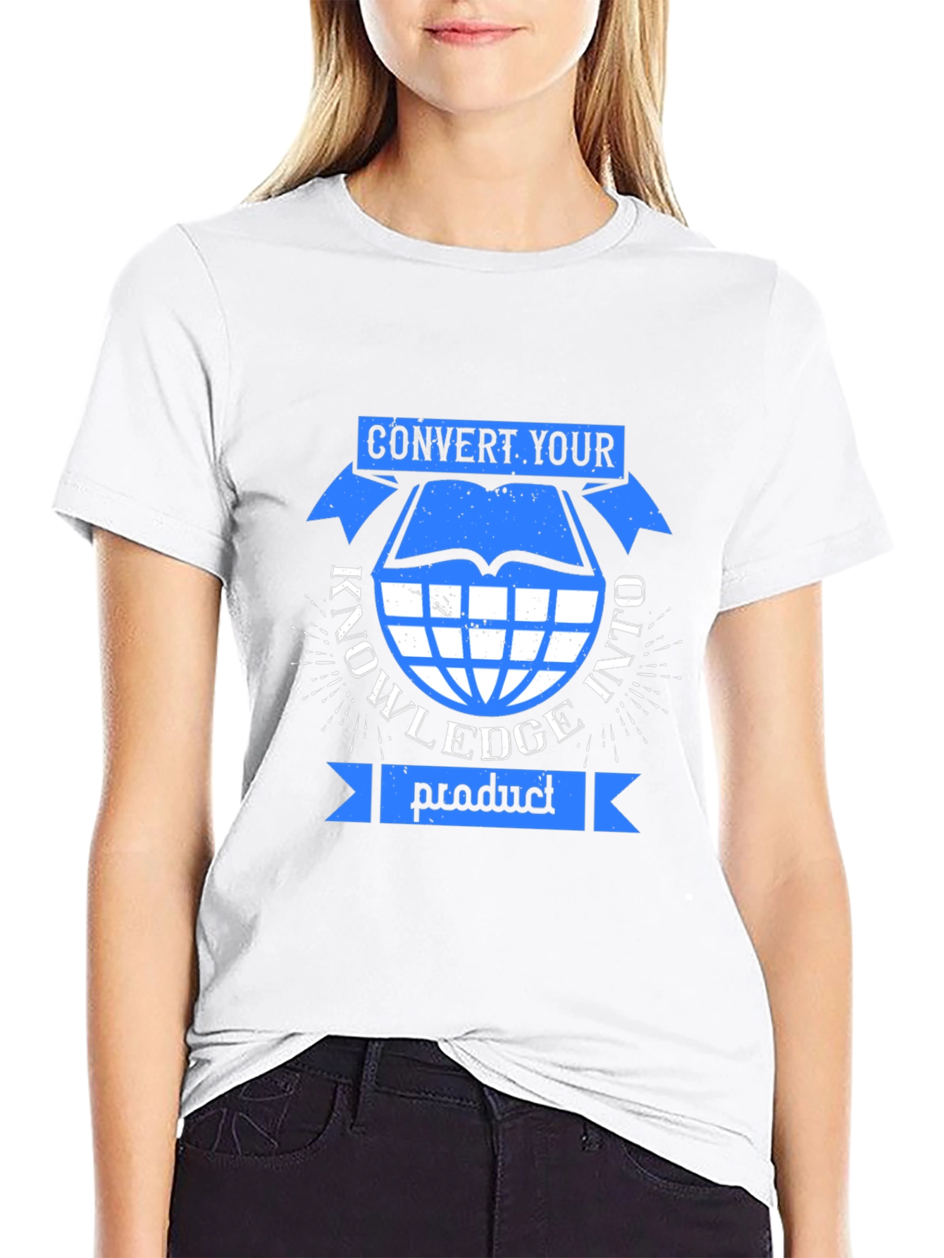 Knowledge Product T-Shirt - Convert Your Knowledge