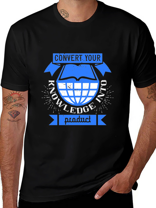 Knowledge Product T-Shirt - Convert Your Knowledge