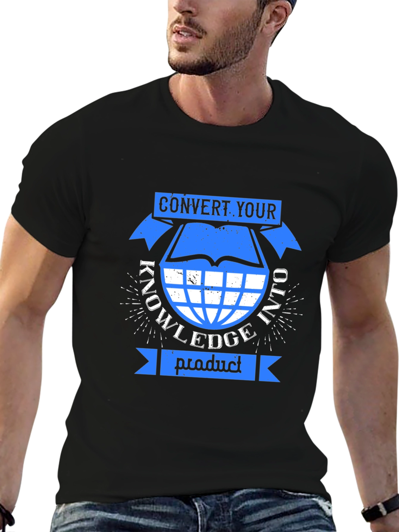 Knowledge Product T-Shirt - Convert Your Knowledge
