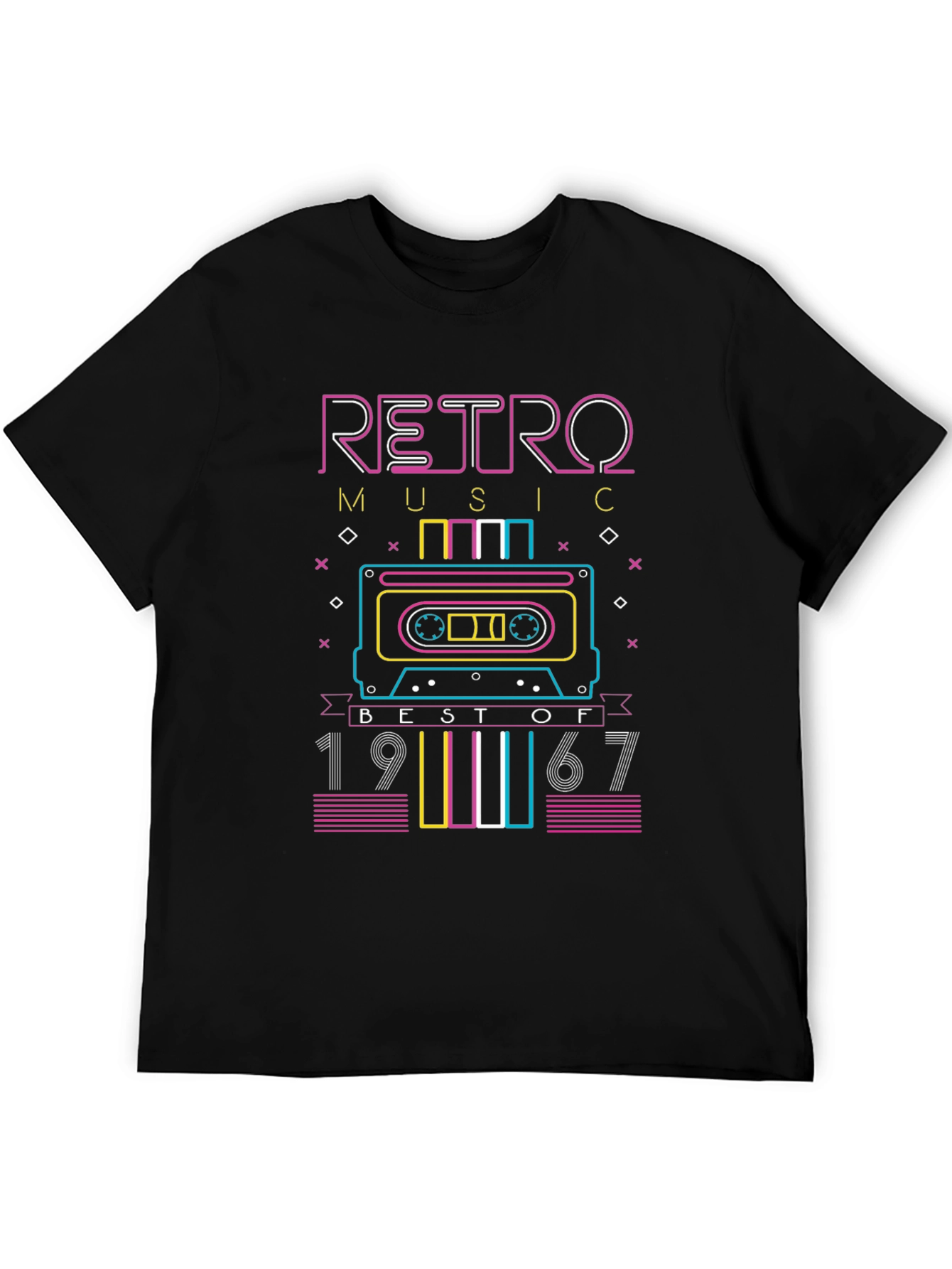 Retro Music 1967 Graphic Tee
