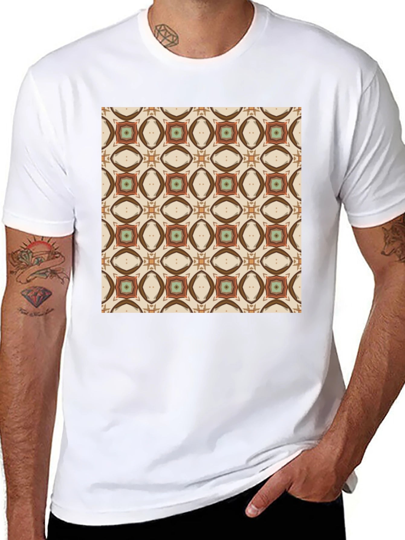 Patterned T-Shirt: Stylish & Comfortable