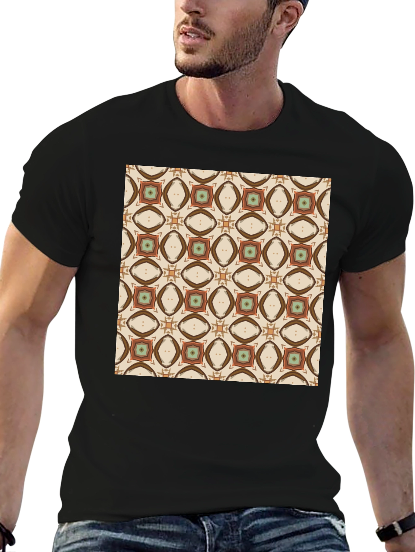 Patterned T-Shirt: Stylish & Comfortable