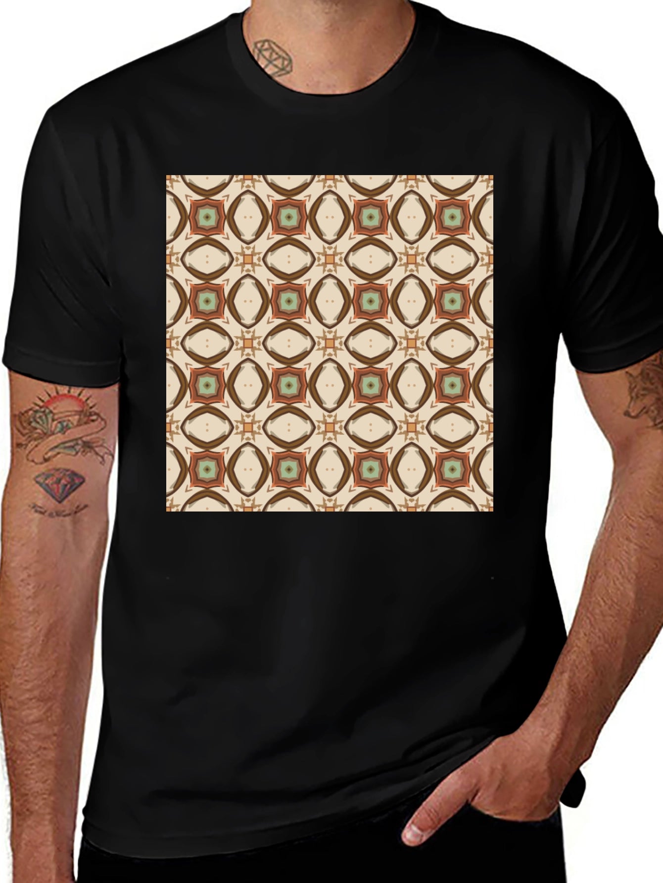 Patterned T-Shirt: Stylish & Comfortable