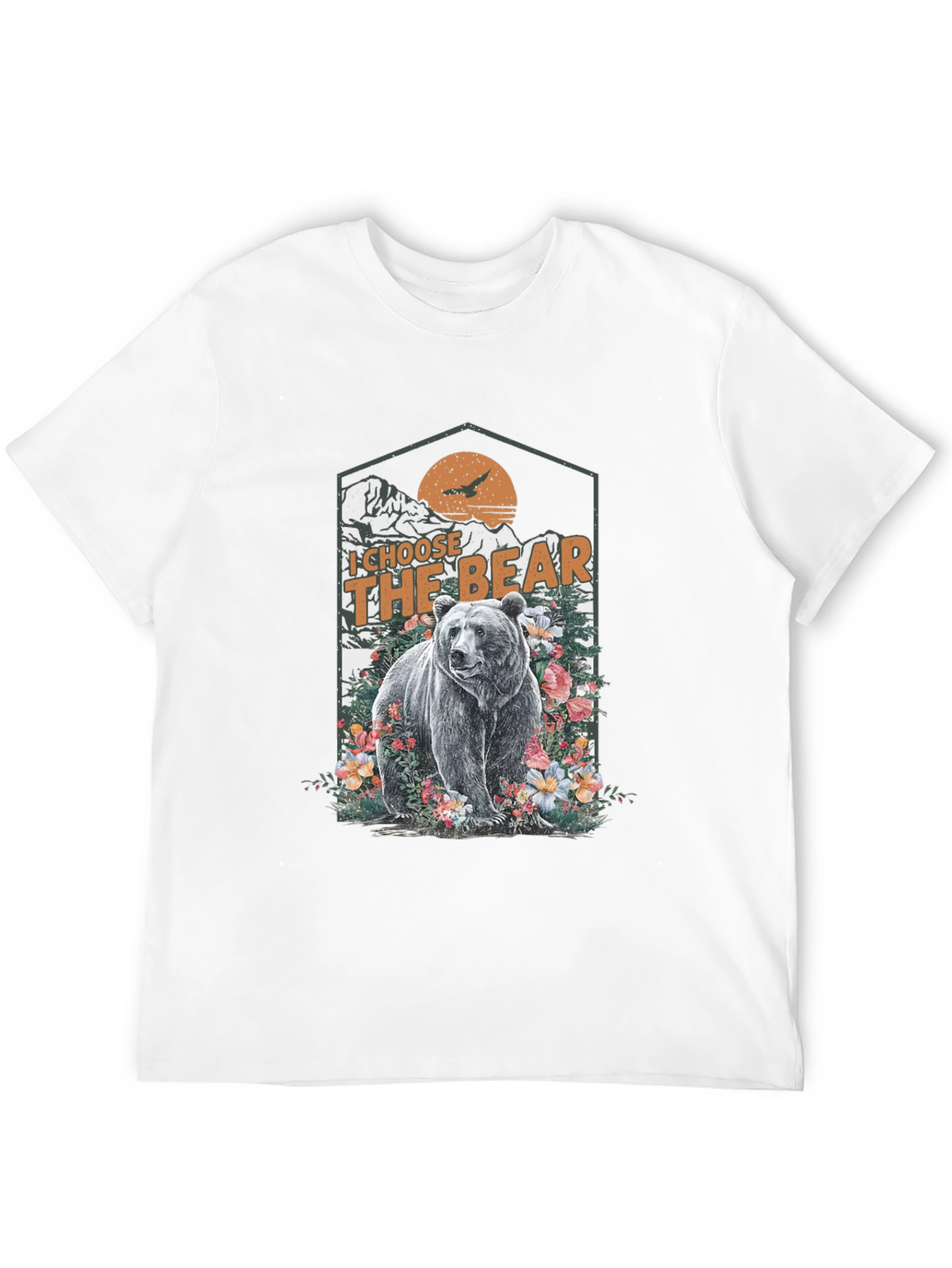 I Choose The Bear Graphic Tee
