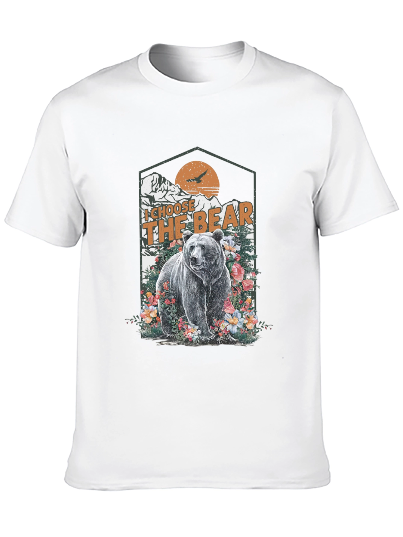 I Choose The Bear Graphic Tee