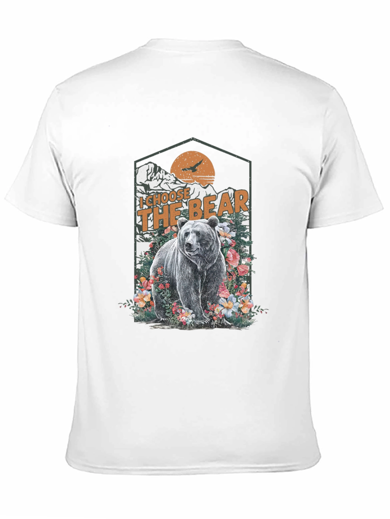 I Choose The Bear Graphic Tee