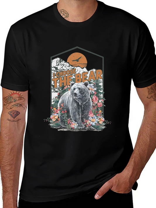 I Choose The Bear Graphic Tee