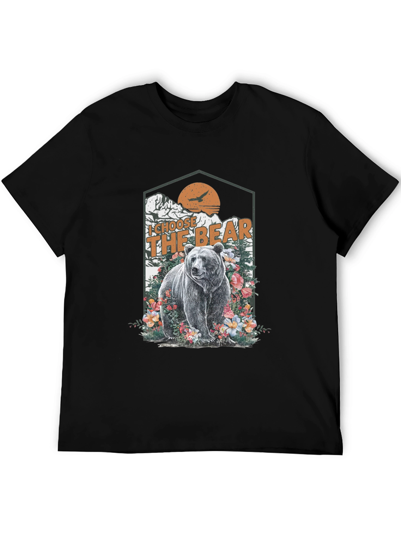 I Choose The Bear Graphic Tee