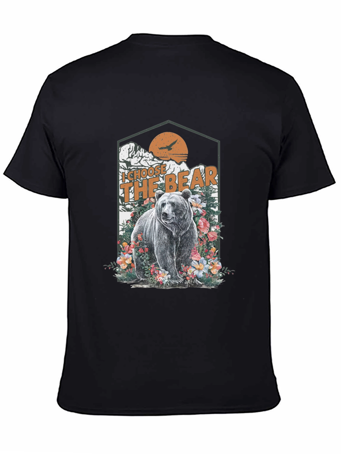 I Choose The Bear Graphic Tee