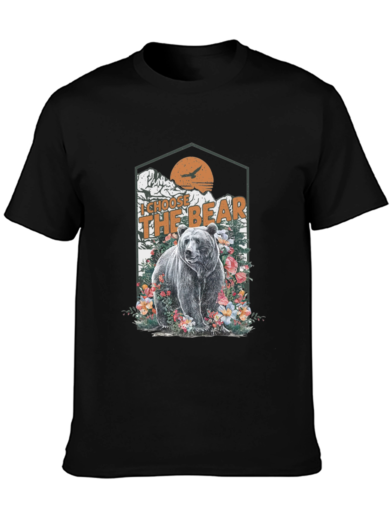 I Choose The Bear Graphic Tee