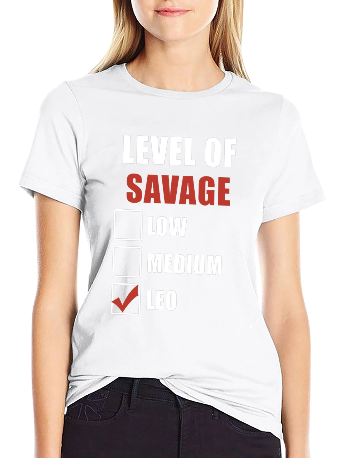 Level of Savage T-Shirt - Leo Edition