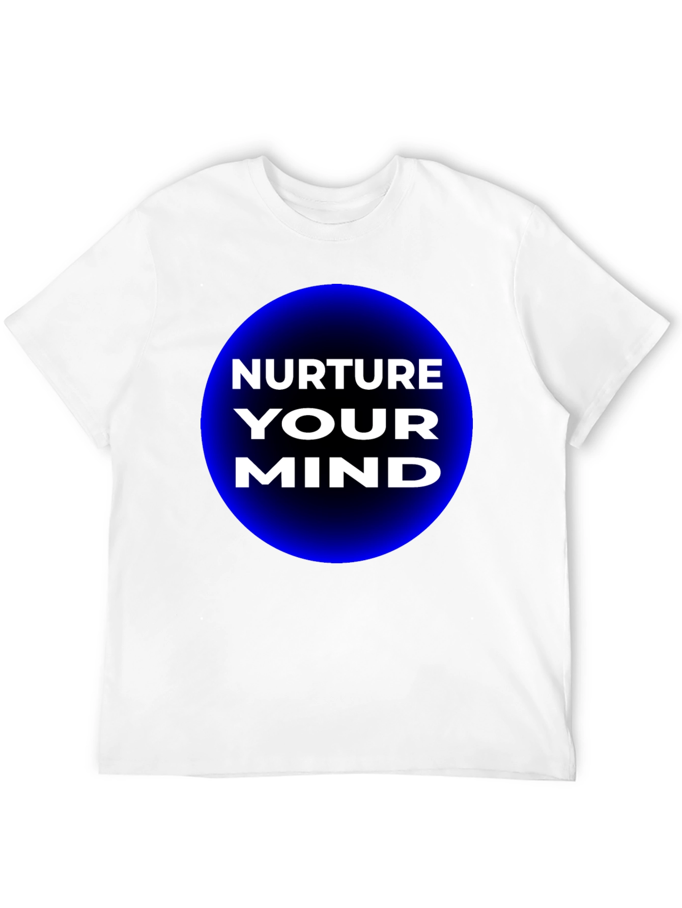 Nurture Your Mind T-Shirt - Black Graphic Tee