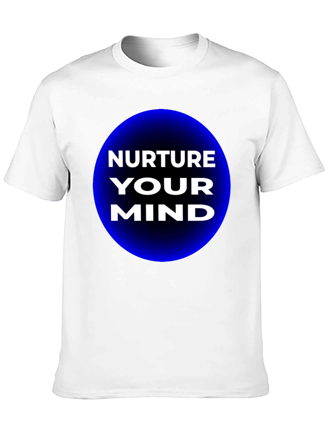 Nurture Your Mind T-Shirt - Black Graphic Tee