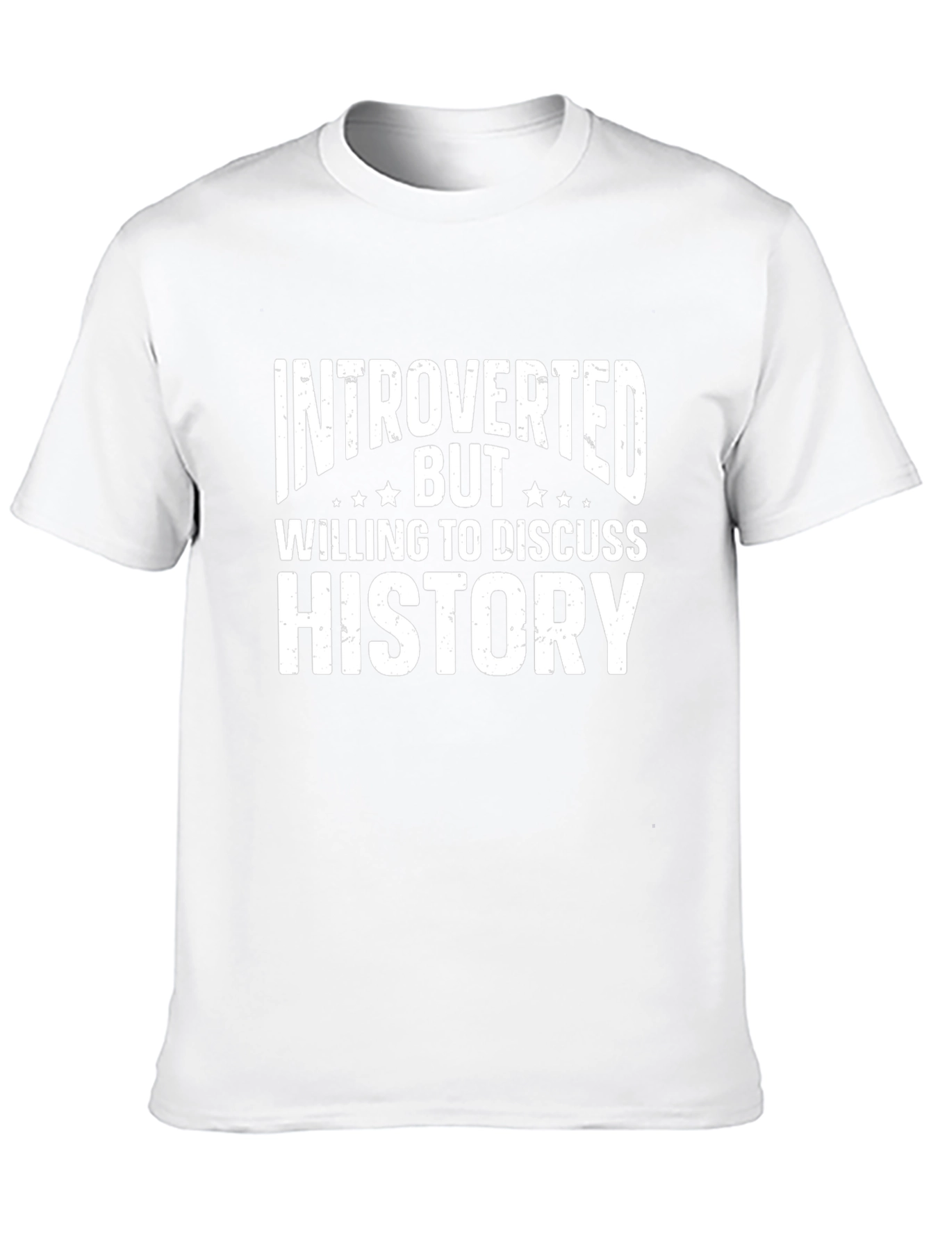 Introverted History Buff T-Shirt - Black