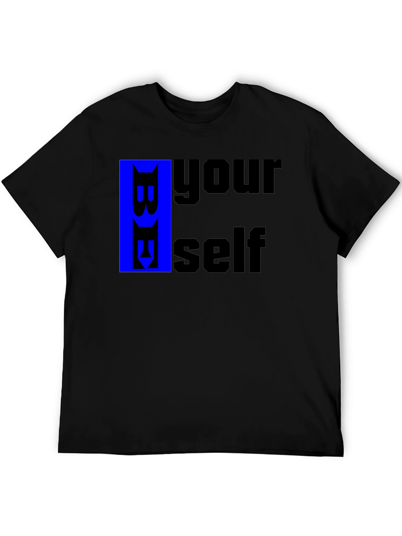 Be Yourself Black T-Shirt