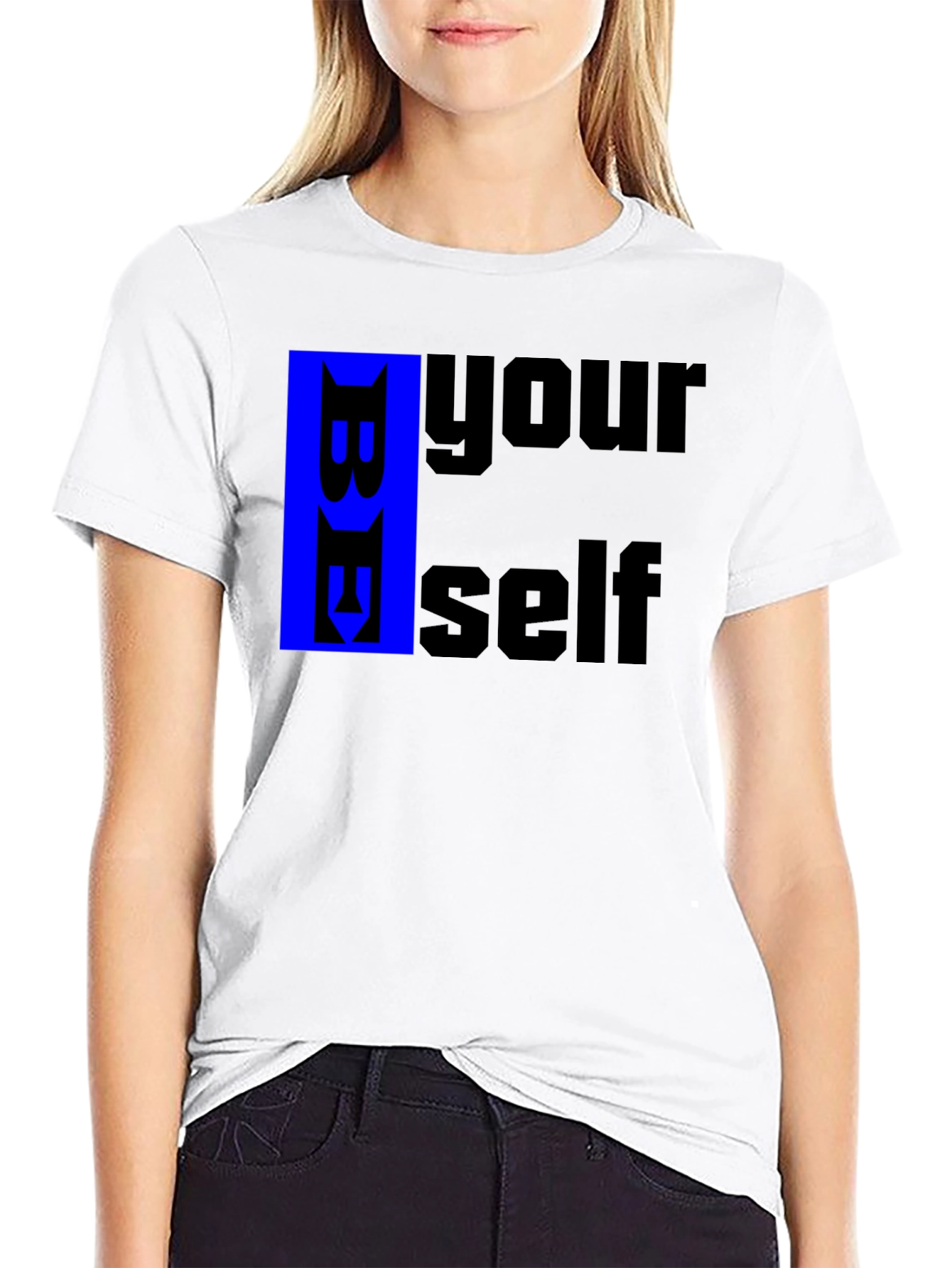 Be Yourself Black T-Shirt