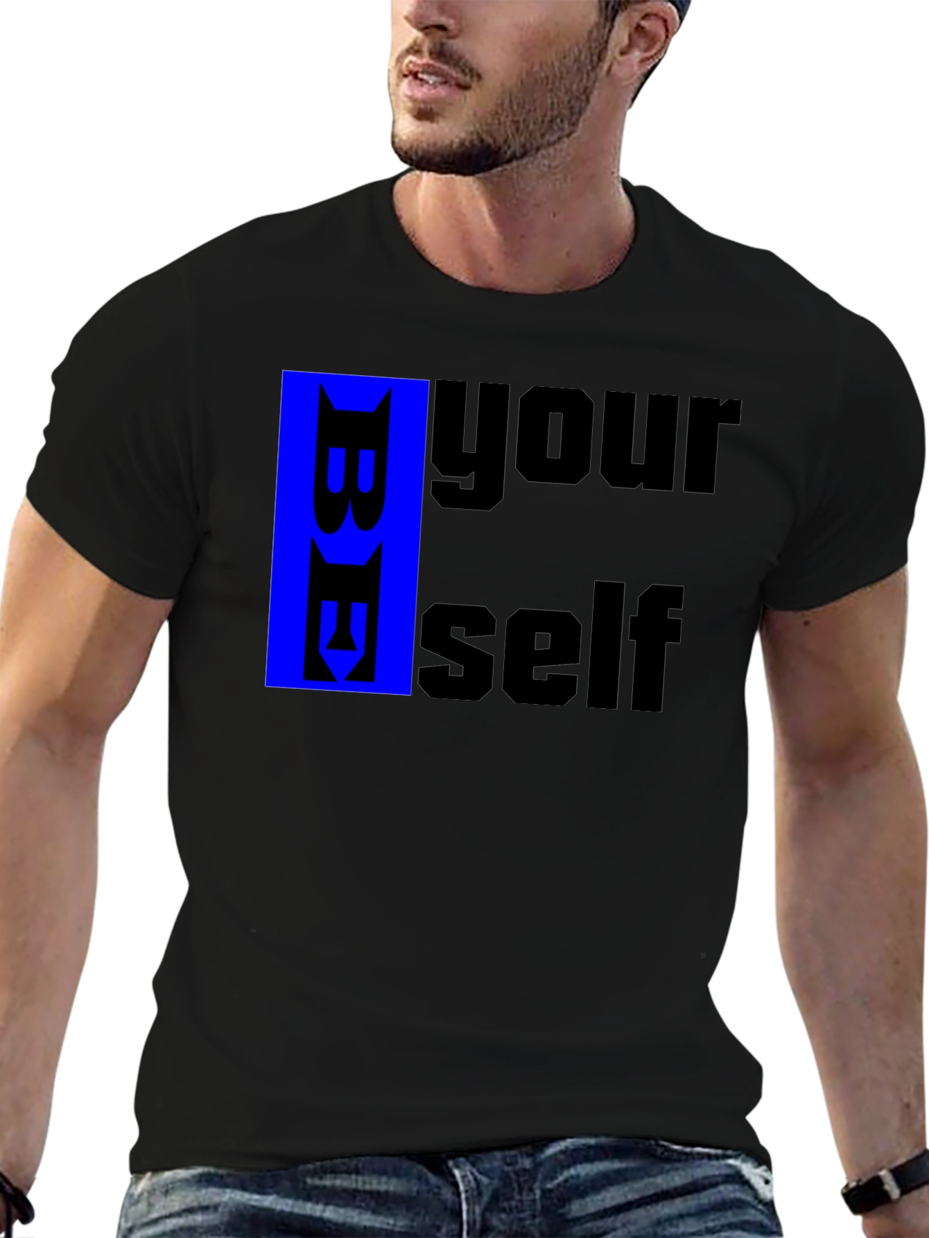 Be Yourself Black T-Shirt