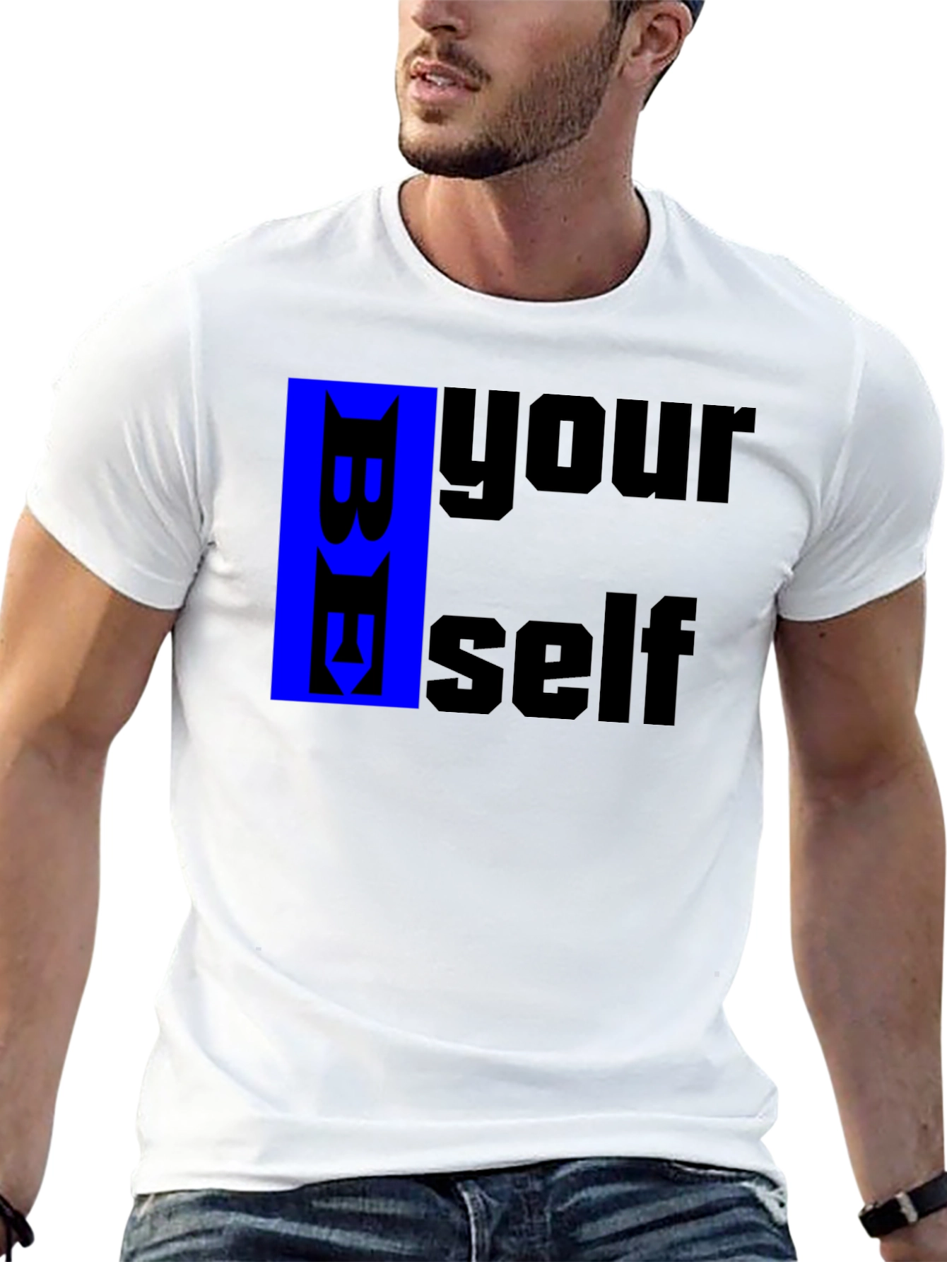Be Yourself Black T-Shirt