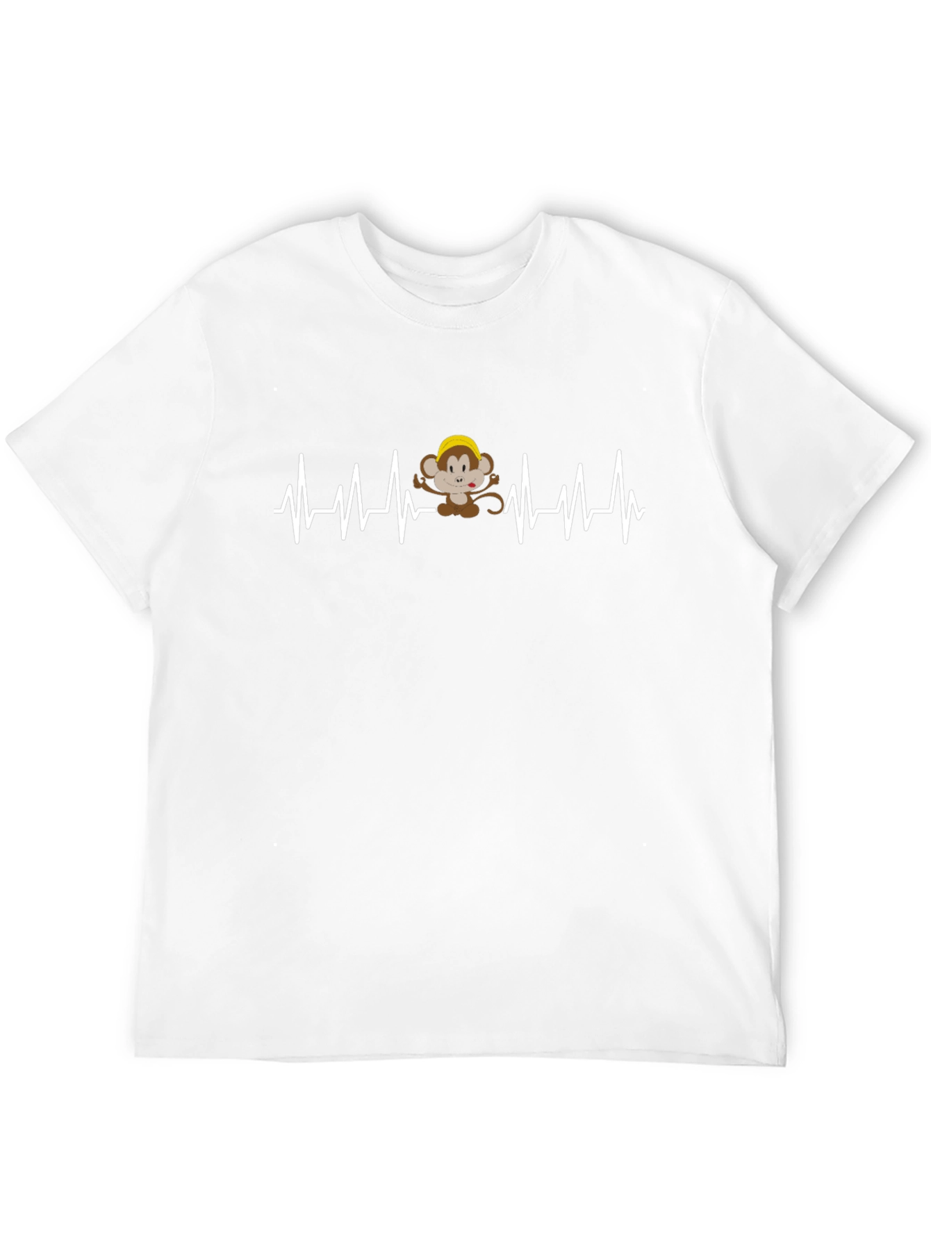 Monkey Heartbeat T-Shirt - Funny & Unique
