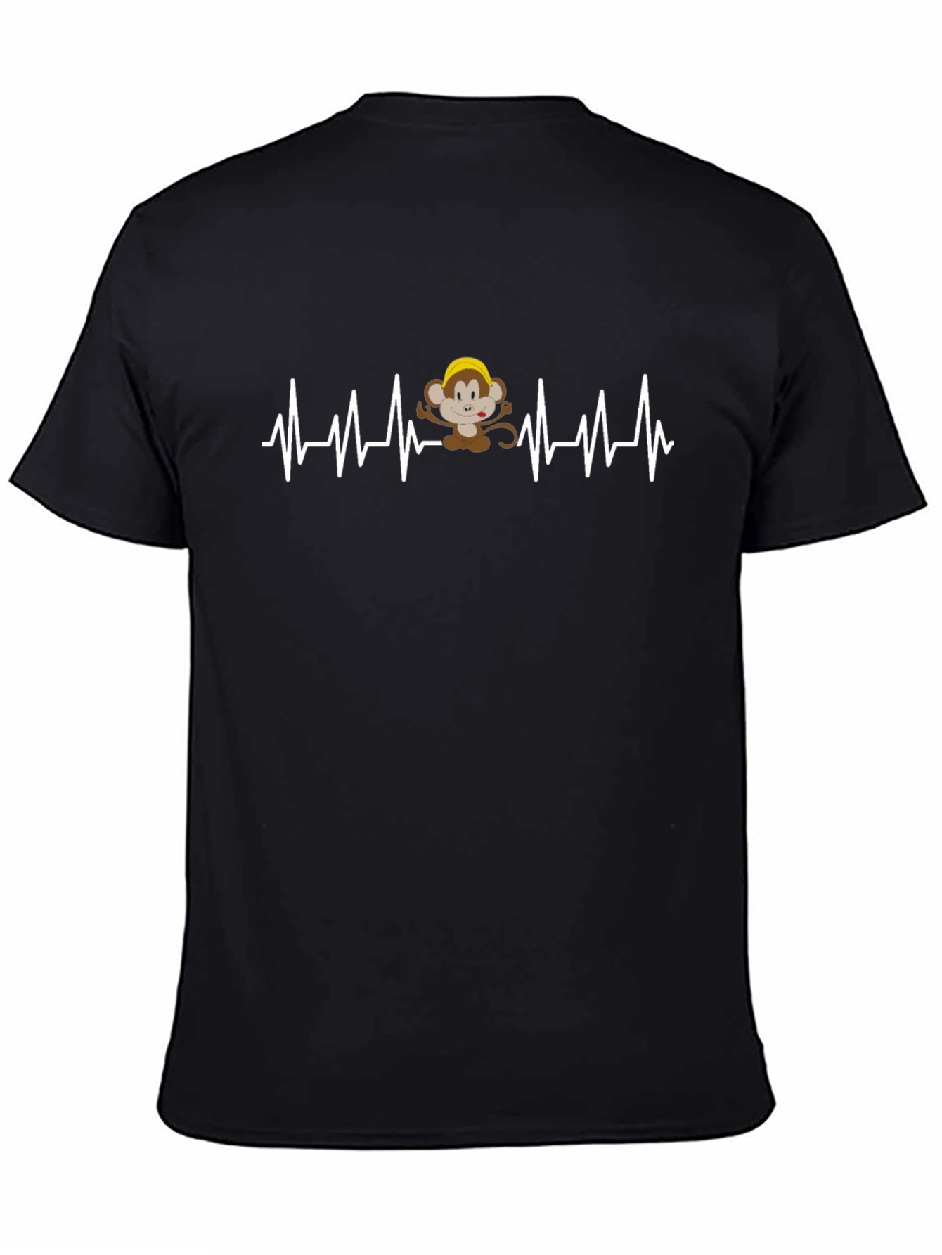 Monkey Heartbeat T-Shirt - Funny & Unique