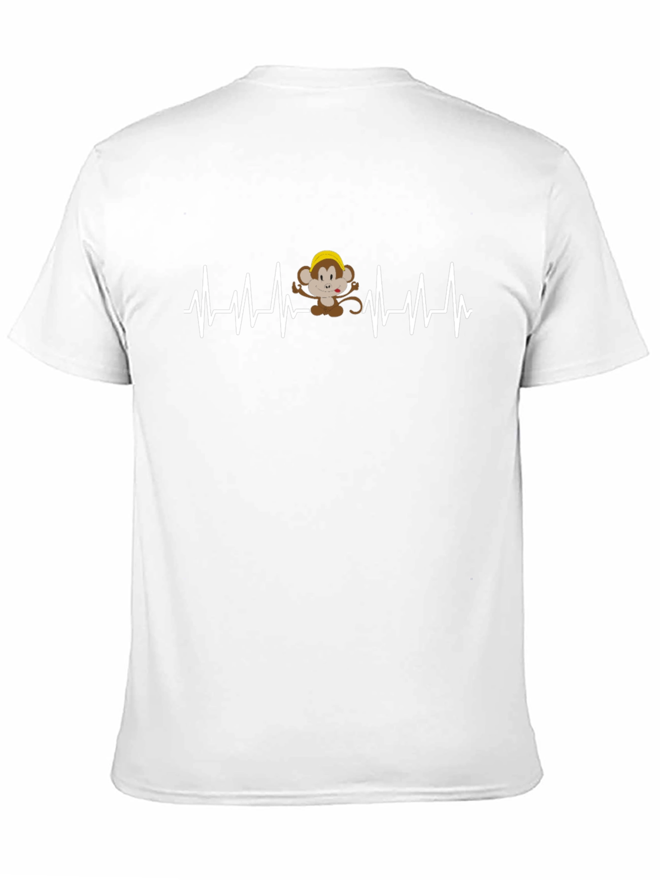 Monkey Heartbeat T-Shirt - Funny & Unique