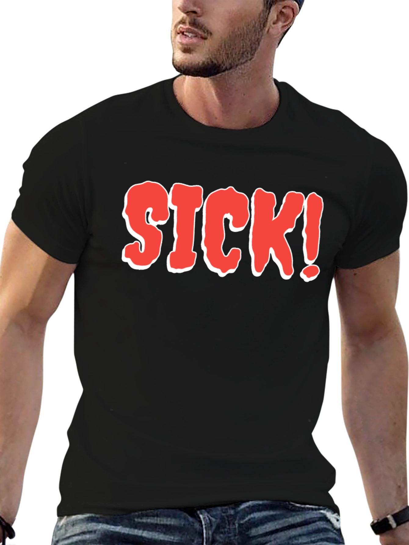 Sick! Graphic T-Shirt - Bold Statement Tee