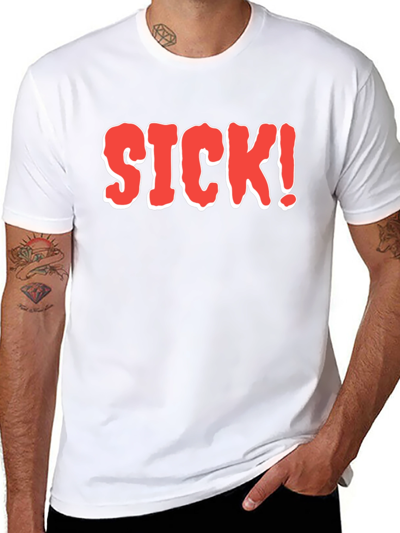 Sick! Graphic T-Shirt - Bold Statement Tee