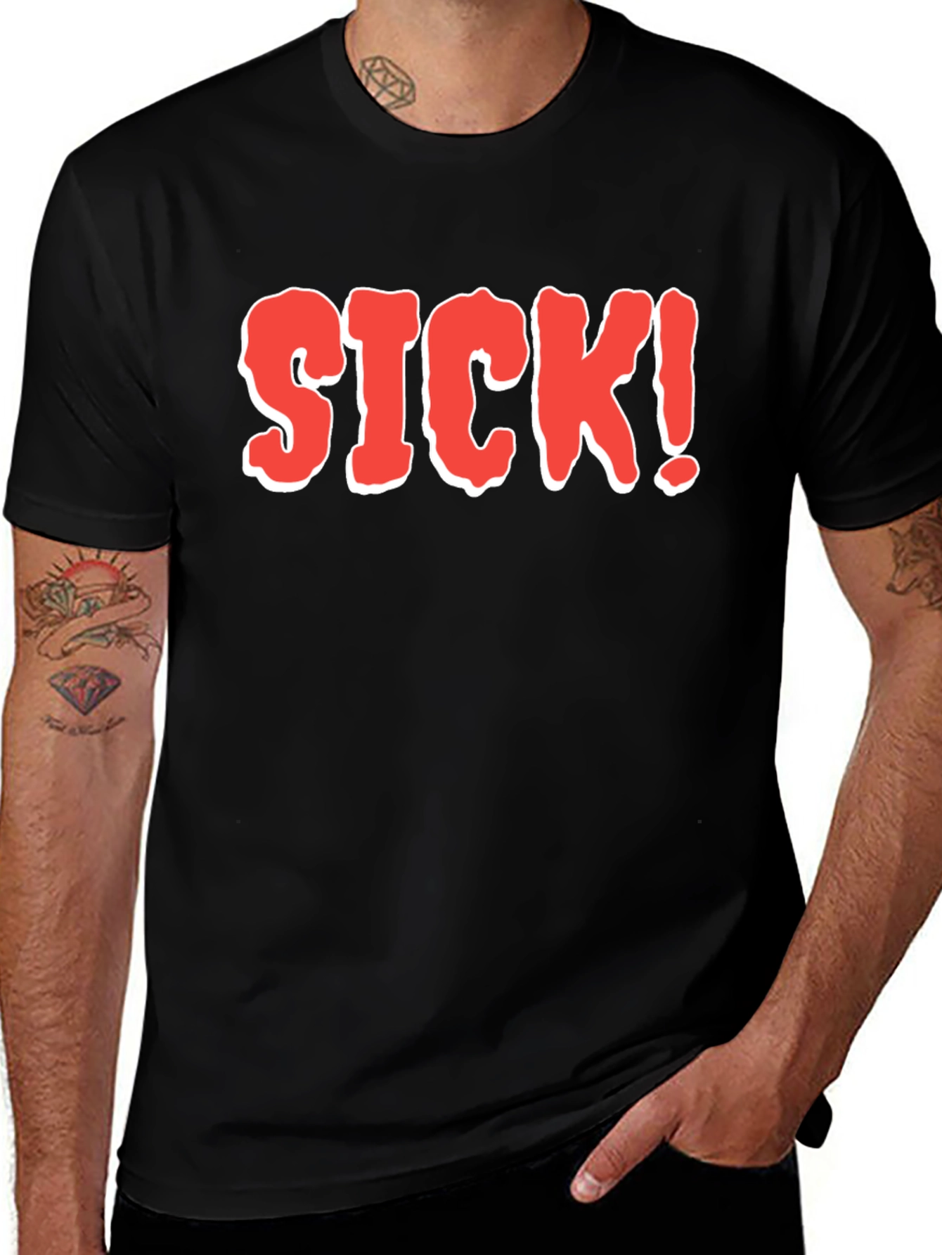 Sick! Graphic T-Shirt - Bold Statement Tee