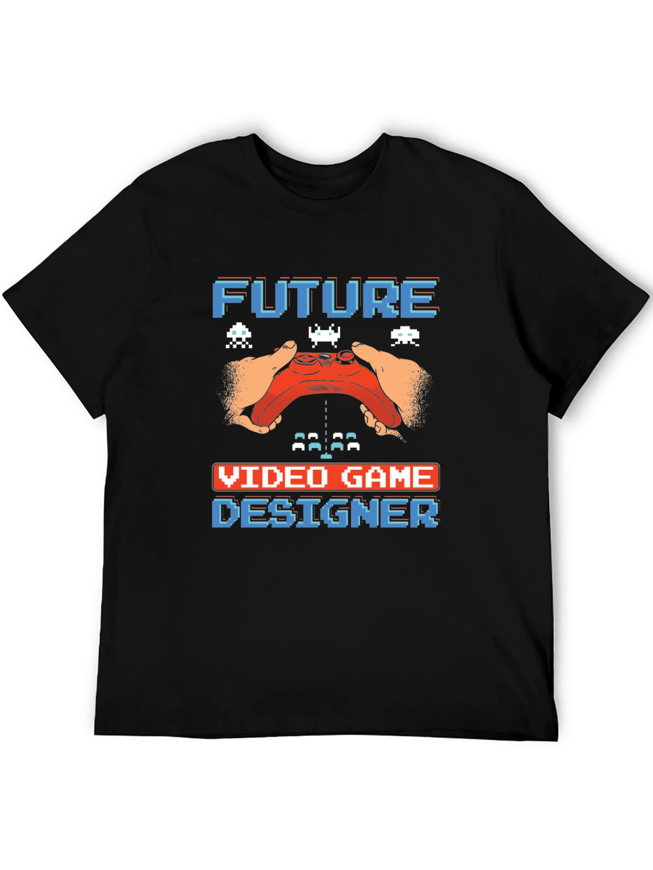 Future Video Game Designer Black T-Shirt