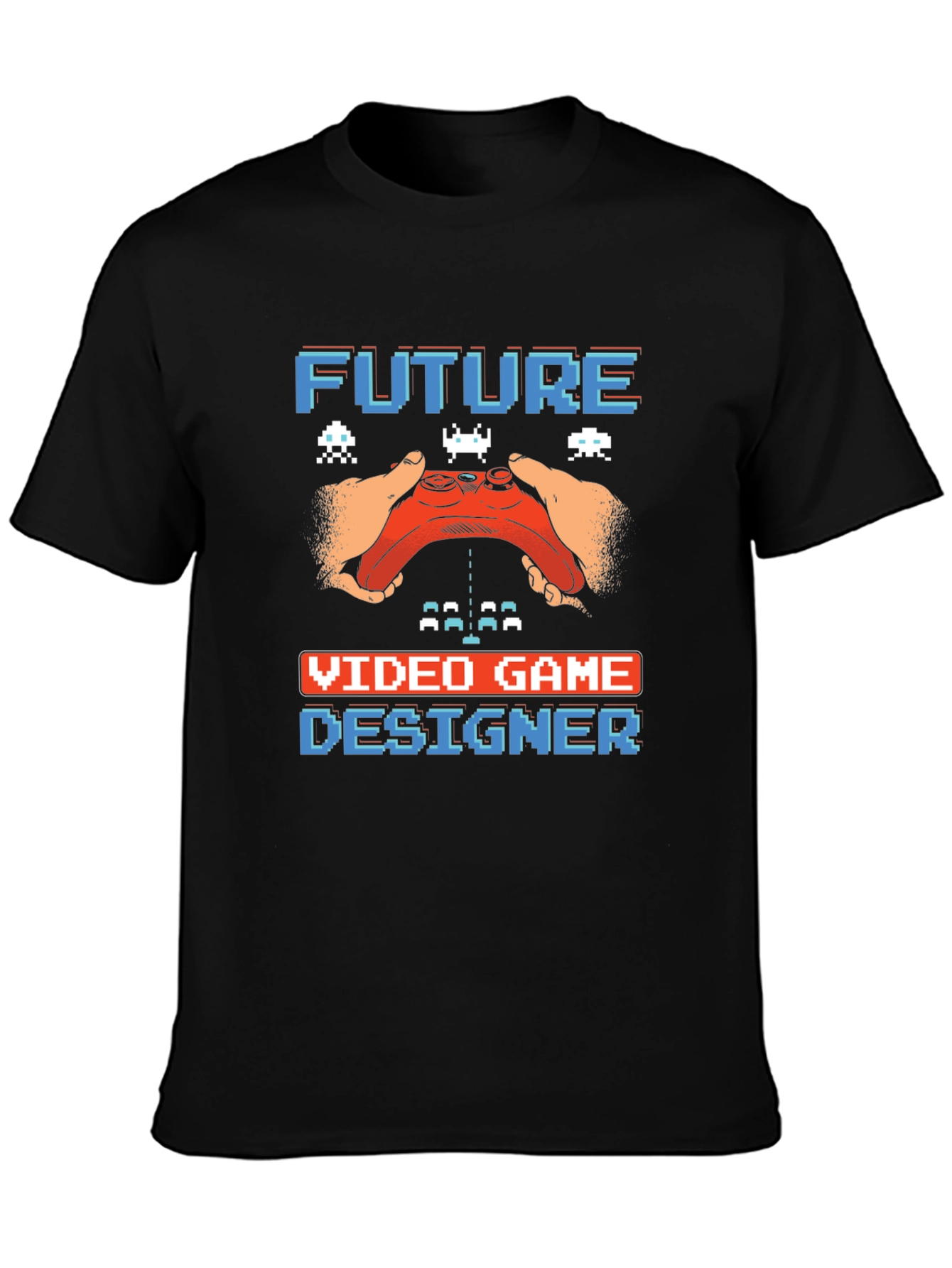 Future Video Game Designer Black T-Shirt
