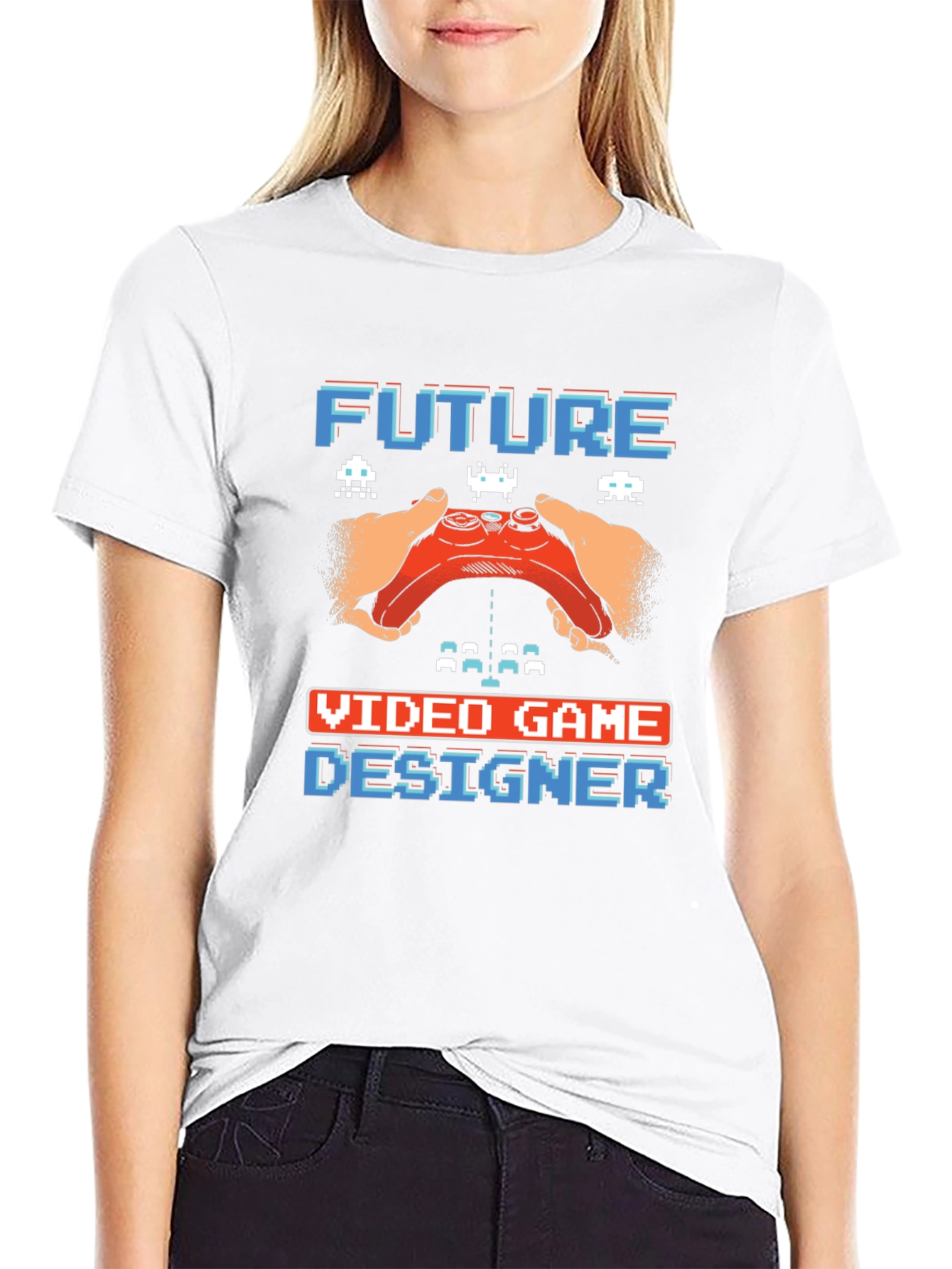 Future Video Game Designer Black T-Shirt