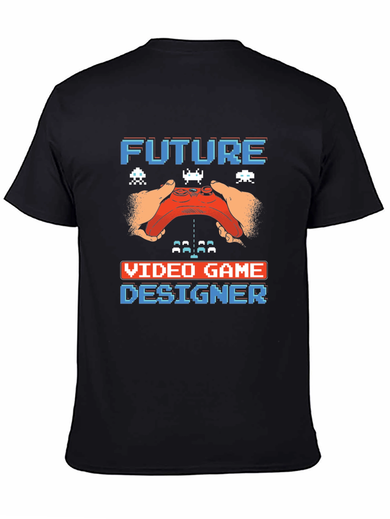 Future Video Game Designer Black T-Shirt