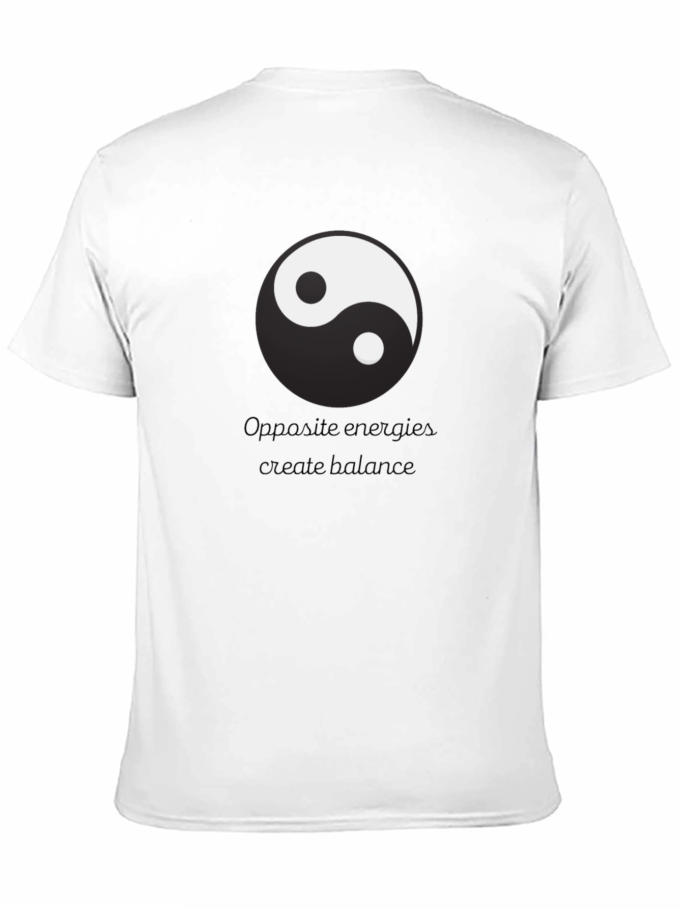 Yin Yang Balance T-Shirt - Opposite Energies