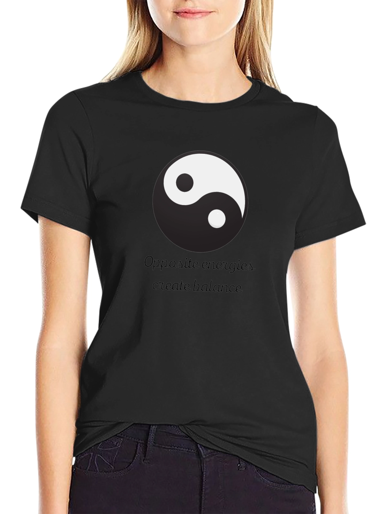 Yin Yang Balance T-Shirt - Opposite Energies