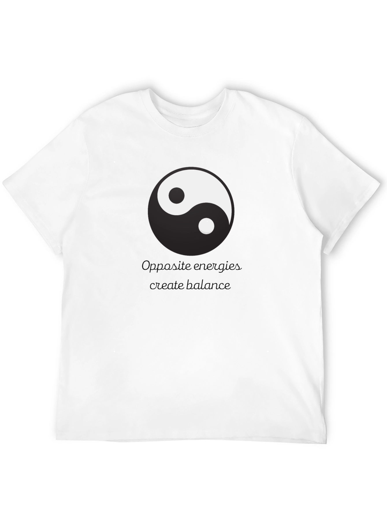 Yin Yang Balance T-Shirt - Opposite Energies