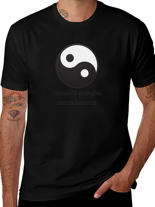 Yin Yang Balance T-Shirt - Opposite Energies