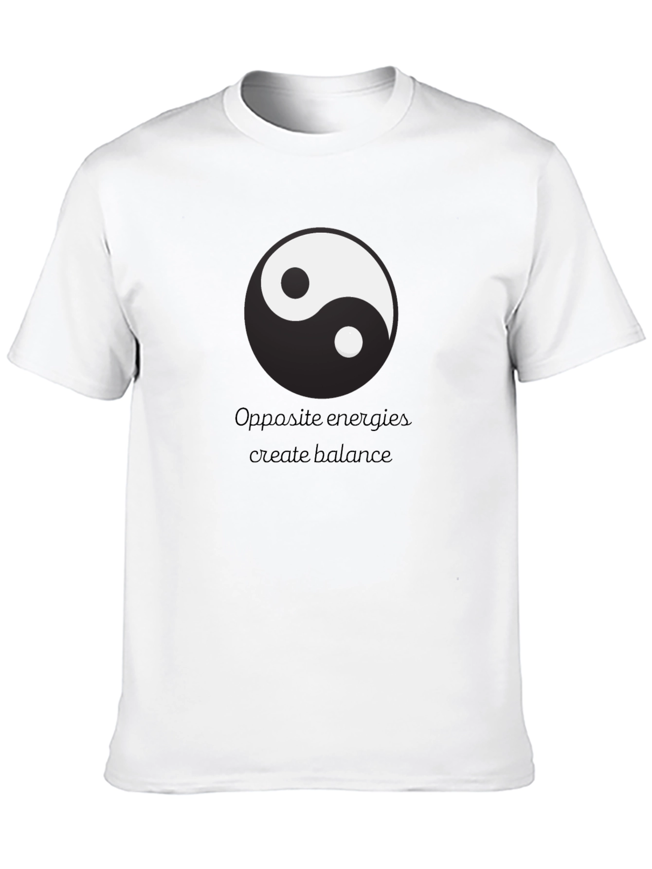 Yin Yang Balance T-Shirt - Opposite Energies