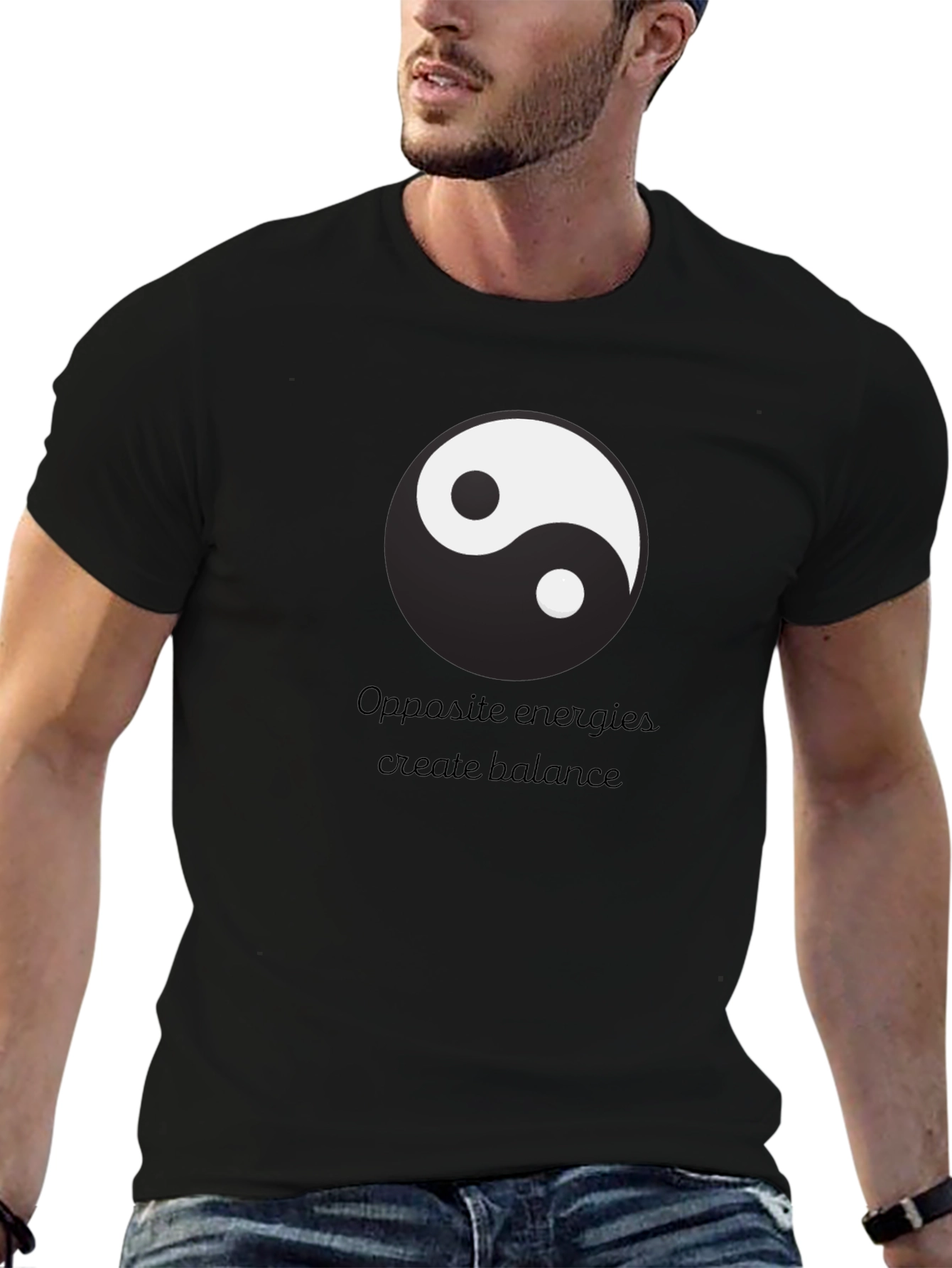 Yin Yang Balance T-Shirt - Opposite Energies