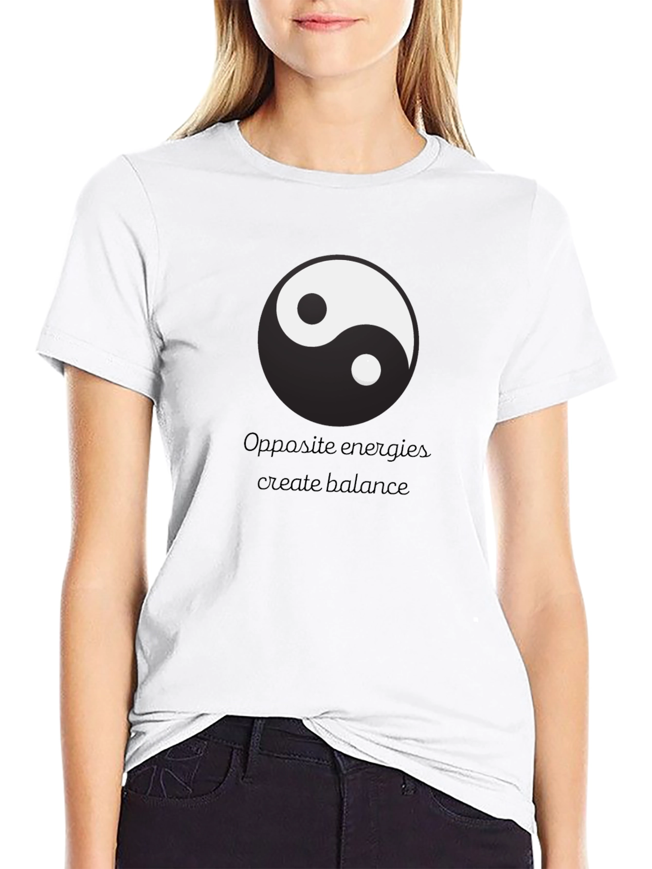 Yin Yang Balance T-Shirt - Opposite Energies
