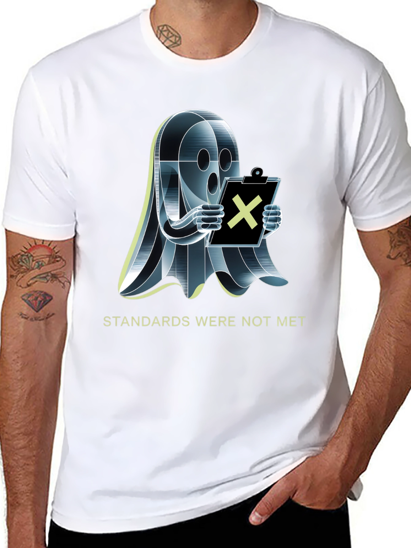 Standards Not Met Ghost T-Shirt